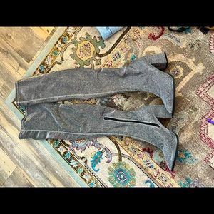 Knee High Pointed Toe Boots